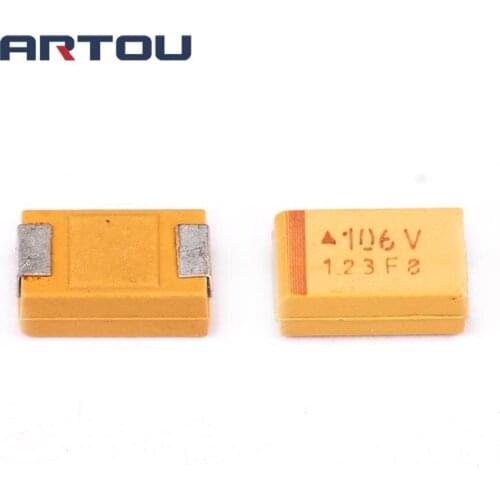 20PCS D 35V 10UF 106 7343 D SMD Tantalum Capacitor