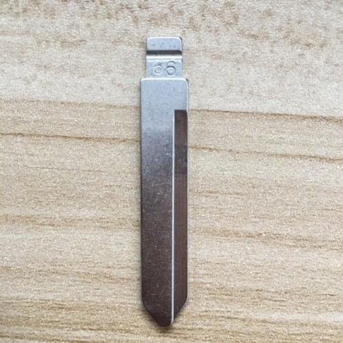 66# Replacement Flip Remote Key Blade Car Key blank For BYD F0 Remote Key