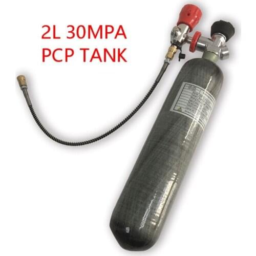 AC102301 2L 30MPA Carbon Fiber Cylinder Pcp Air Rifle Gun Tank Valve Filling Station Scuba Cylinder For Diving Airforce Condor