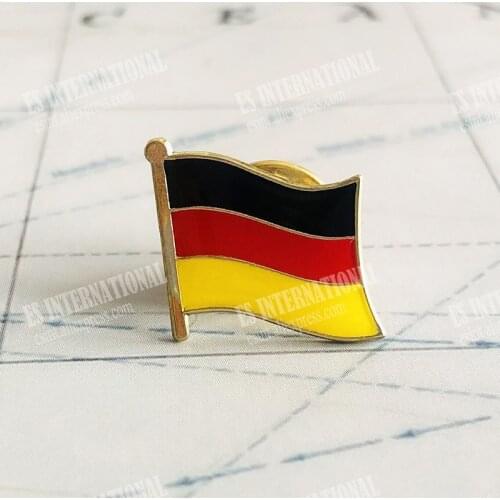 National Flag Metal Lapel Pin Flag Pin Germany