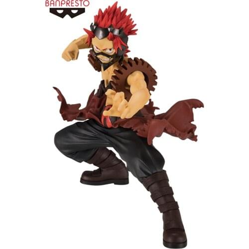 Original Banpresto THE AMAZING HEROES vol.4 Collection My Hero Academia Eijiro Kirishima Brinquedos Action Figure