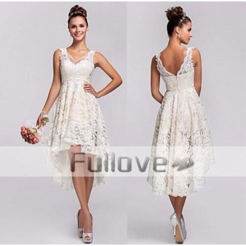 FL&AEVVE V-neck Wedding Dresses