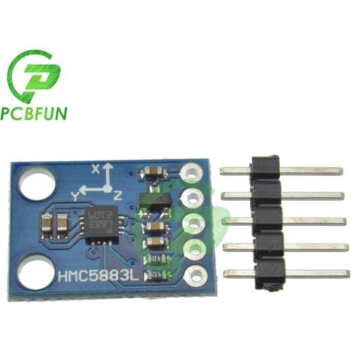 GY-277 3V-5V HMC5883L Triple Axis Compass Magnetometer Sensor Module Three Axis Magnetic Field Module For Arduino IIC Protocol