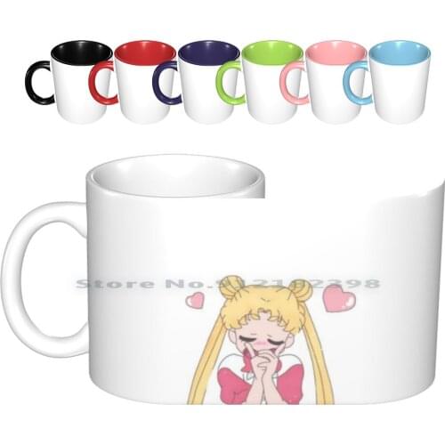 Uwu Ceramic Mugs Coffee Cups Milk Tea Mug Cute Anime Uwu Trending Popular Hearts Creative Trending Vintage Gift Bottle Cup