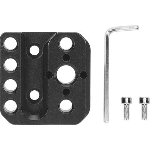 Hot Aluminium Alloy Quick Release Plate Expansion Board Mounting Base for Ronin S Stabilizer Mounting Base 100% Brand New