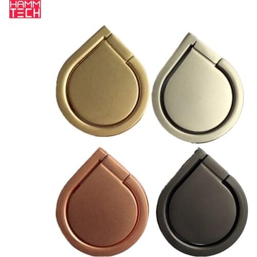 Water Drop Metal Ring Mobile Phone Stand on-board Magnetic 360-degree Buckle