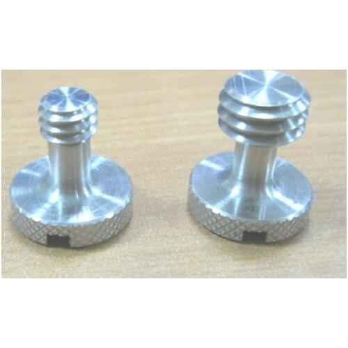 3/8"UNC + 1/4" UNC screw kit for Manfrotto Sliding 501PL QR Plate QR Mounting 577