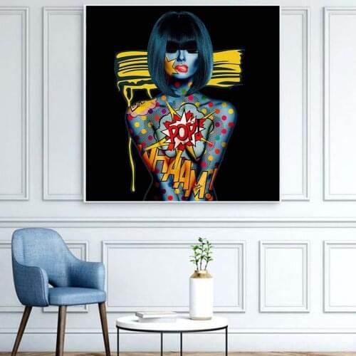 MU TU Wall Art monika nowak Game Equipment Painting Posters And Prints Wall Pictures For Living Room 50x50cm