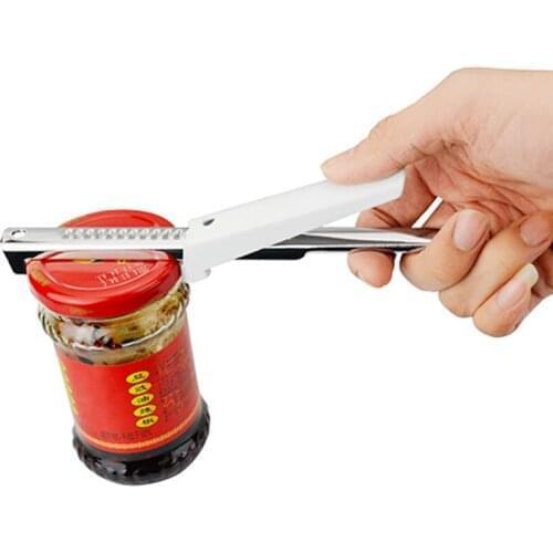 Kitchen Restaurant Professional Portable Adjustable Manual Stainless Steel Jar Lid Adjustable Opener Kitchen Accessories