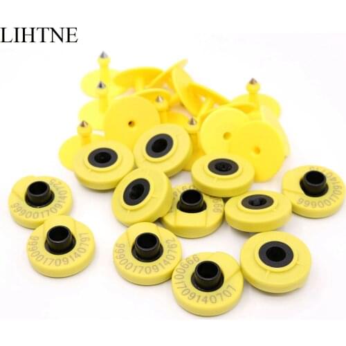 RFID 134.2Khz ISO11784 ISO11785 rfid Ear tag for Animal Management buy a lot get a usb reader free for android/win system