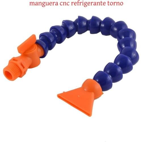 Machine Tools Cnc Controller 1 Piece 1/4 300mm Flexible Plastic Water Oil Coolant Pipe Hose For Lathe CNC With Switch D