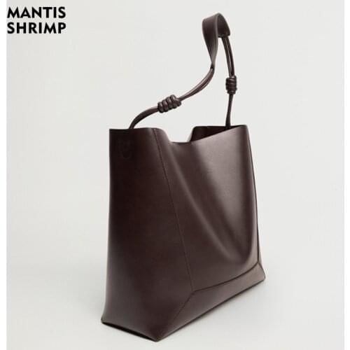 Luxury Designer Bag Ladies Top Quality Luxury Brand Handbags for Women High Quality PU Leather Bukckets 2 Packets Shoulder Bags