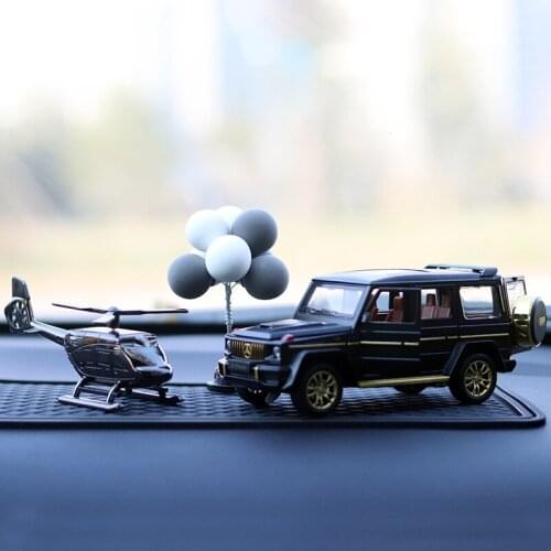 High-grade alloy airplane helicopter car model car decoration interior accessories dashboard home desktop decoration boys gifts
