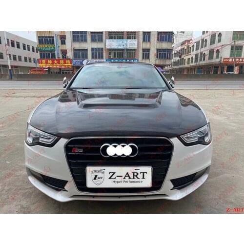 2013-2016 A5 carbon fiber engine bonnet for S5 Carbon fiber engine cover for A5 B8.5 carbon fiber engine hood for RS5