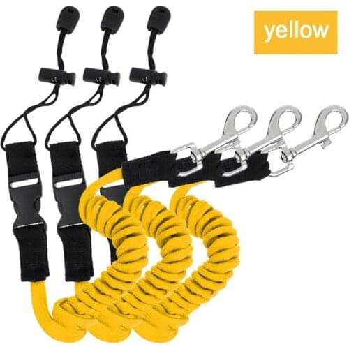 3Pcs Kayak Paddle Leash Stretchable Rod Rope for Outdoor Kayaking Securing Canoe SUP Board Rowing Surfing
