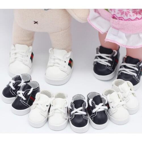 5.5*2.8cm Doll Shoes for 20cm EXO 14.5 Inch BJD Russian Handmade Baby,Fashion Doll Mini Shoes Doll Accessories Toys