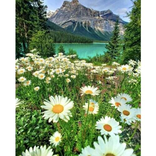 5D DIY Diamond Painting flowers Cross Stitch Rose diamond Embroidery Scenery mosaic diamonds wall stickers home decor Love gift