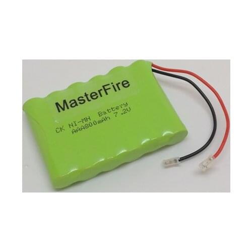 MasterFire Original AAA 7.2V 800mAh NiMH Battery Rechargeable Ni-MH Batteries Pack with Plugs For Remote Control Car