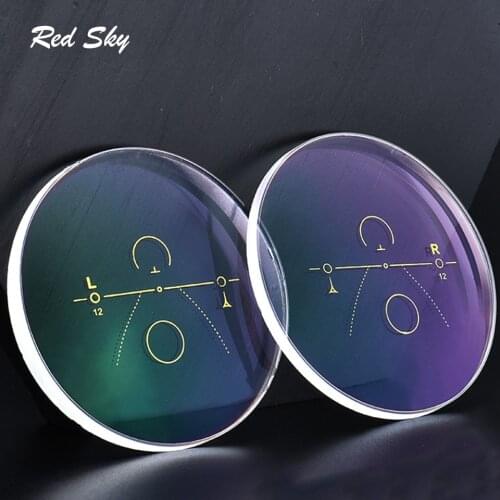 1.56 1.61 1.67 Index Aspheric Progressive Optical Prescription Eyeglasses Lens Presbyopia Lenses For Eye Glasses