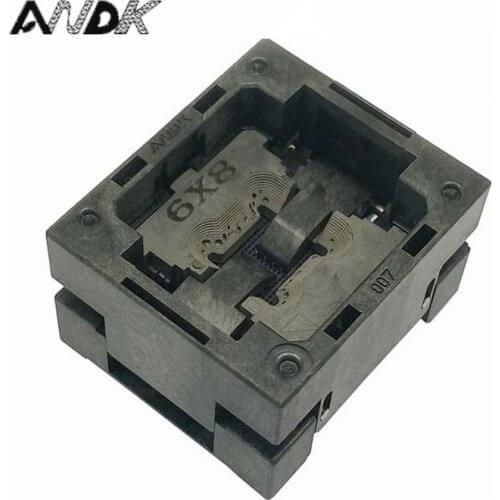 BGA24 Burn in Socket IC size 6*8 mm/BGA24 IC Test Socket /BGA24 Adapter Pin Arrays 6*8mm