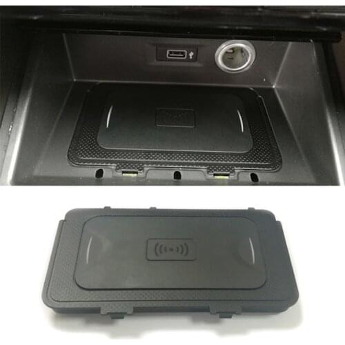 For VW Jetta MK7 T-cross 2019 T-roc Teramont Phideon 2016-2019 car QI wireless charging phone charger charging plate accessories