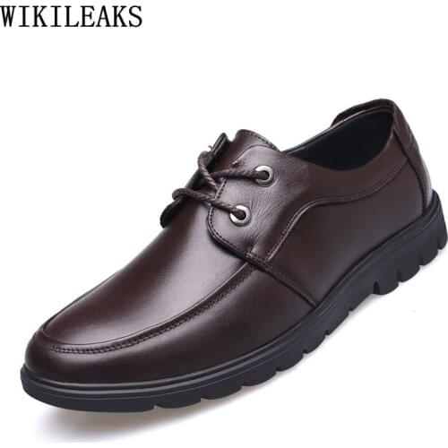 Leather Casual Shoes Man Office 2021 Oxford Wedding Shoes for Men Dress Shoes Leather Business Suit Casual Business Zapatillas