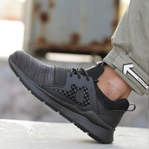 ZEEKSON Sports Shoes Lightweight Fly-woven Mens Shoes Breathable Wear-resistant Running Shoes Student Trendy Casual Mens Shoes