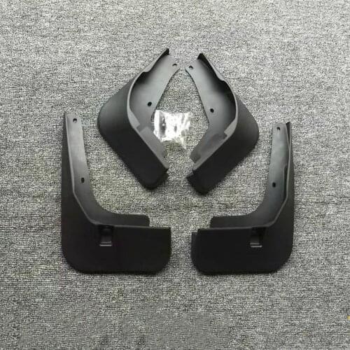 Soft plastic Mud Flaps for 2017 BAIC Weiwang M50F Splash Guard Fender/Mudguard 4pcs/set