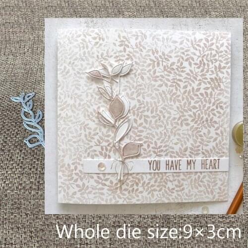 New Design Craft Metal Cutting Die cut dies leaves branch decoration scrapbook Album Paper Card Craft Embossing die cuts