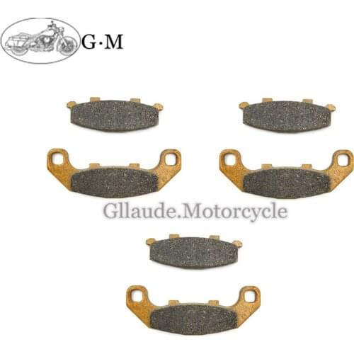 Motorcycle Front / Rear Brake Pads For Kawasaki ZXR250 R 1989-1990 EX250 G GPX250R II 1988 KR250 1989 ZX-4 ZX400 G 1988