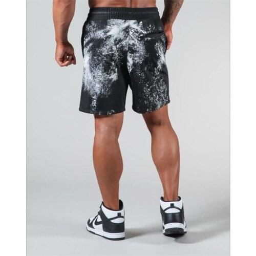 Summer men shorts mens casual shorts fitness exercise beach shorts breathable mesh shorts jogger mens brand shorts
