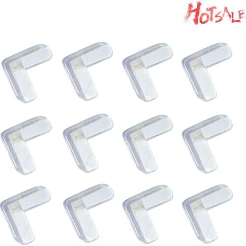 4/8/12pcs Transparent Anti-collision Angle Child Safety Household Corner Guard Baby Collision Proof Protector Table Corner PVC