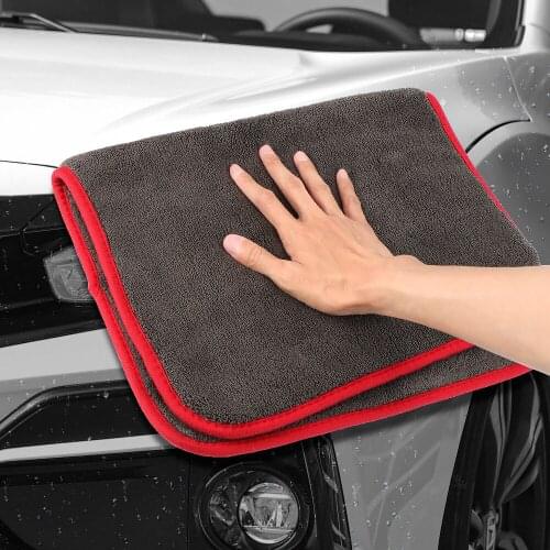 Strong Water Absorption Cloth Auto Polishing Wash Tool Microfiber Towel 1200GSM Car Cleaning Towels Detailing Drying