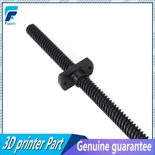 3D Printer Parts T8 PTFE Teflont lead screw Lead 2mm/8mm With POM Nut For Ender3 Ender3 pro Ender3 V2 Ender5 Sidewinder X1 VORON