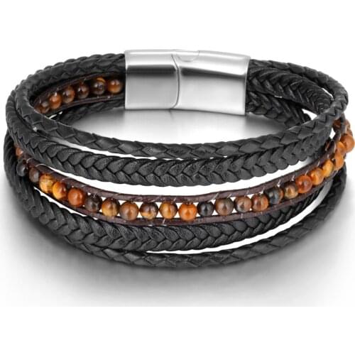 ZG Stone Bracelets For Men