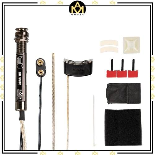 Acoustic Guitar Pickup High Sensitivity Guitar Equalizer Piezo Pickup Amplifier Tuner With 6.35mm Output Jack