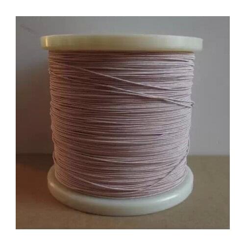 0.48mm 0.1mmX15 strands,(20m /pc) Mine antenna Litz wire,Multi-strand polyester silk envelope braided multi-strand wire