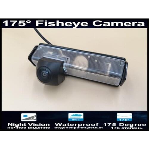 175 Degree 1080P Fisheye Lens Reverse Camera Parking Car Rear view Camera For mitsubishi pajero Sport Grandis Car Camera
