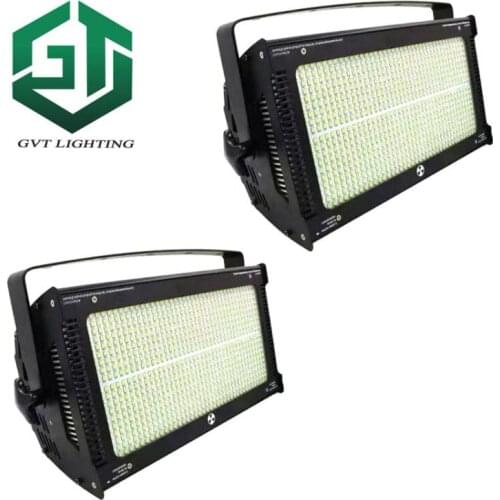2pcs/lot Hot sell High Brightness 1000W DMX Lights white color Led Flashing Strobe Light