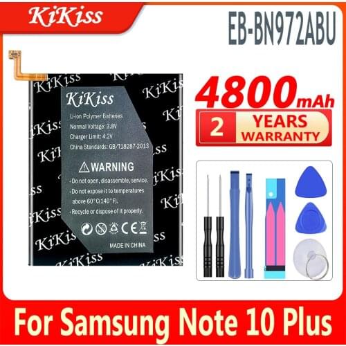 EB-BN972ABU 4800mAh Battery For Samsung Galaxy Note 10+ Note10Plus Note 10 Plus Note10+ SM-N975F SM-N975DS High Capacity battery