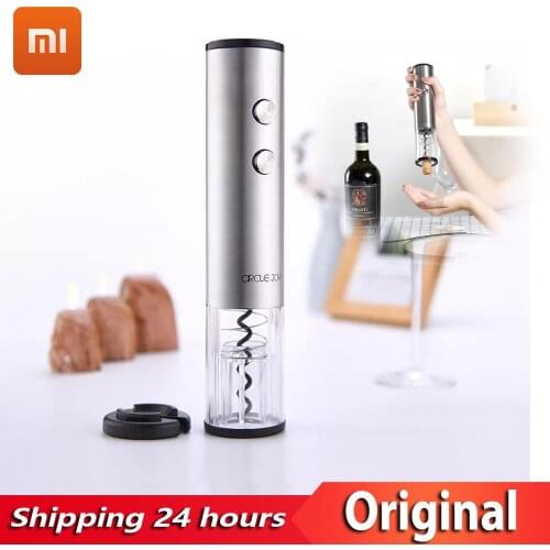 Xiaomi Mijia Circle Joy Electric Bottle Opener Stainless Steel Mini Wine Stopper Wine Decanter Aerator for Xiaomi Smart Home