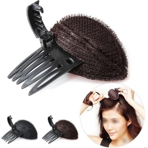 Forehead Hair Volume Fluffy Puff Sponge Pad Clip Comb Insert Tool Base DIY Styling Princess Styling Increased Hair Sponge Pad