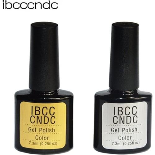 IBCCCNDC Brand 7.3ml Soak Off Nail Polish Nails Top+Base Coat Nail Art Manicure Tools Healthy Nail Care Quick to Dry