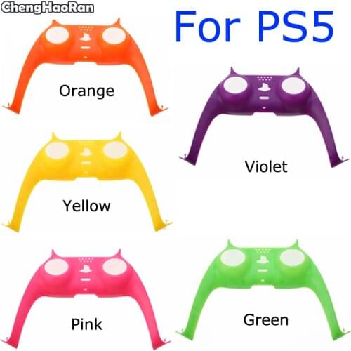 ChengHaoRanSony ps5 game console front media controller replacement Sony Playstation 5 game console accessories decorative shell