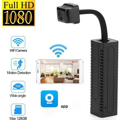 Surveillance Wifi Mini Cameras IP P2P Camcorder 1080P Full HD CCTV Smart Motion Detection Night Vision Mini Camera Support 128GB