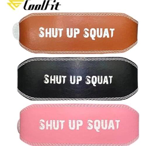 CoolFit Fitness Weightlifting Belt Adjustable Powerlifting Squats Deadlifts Weight Lifting Training Workout Back Waist Support