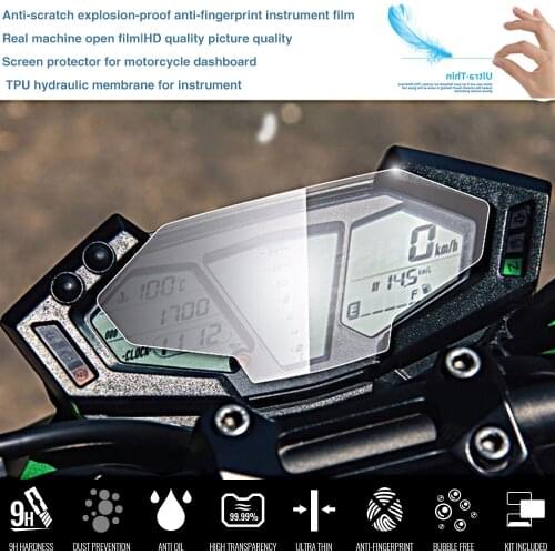 Motorcycle Cluster Scratch Protection Film Screen Protector For Kawasaki z800 2012-2018