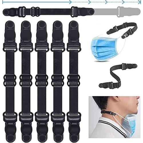 1/5/10pc Universal Adjustable Anti-slip Mask Extension Belt Bandage Hook Clip Buckle Mask Holder Ear Grip Gurad Mask Accessories