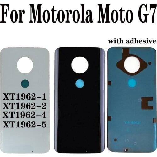 6.2" For Motorola Moto G7 XT1962-1 XT1962-2 XT1962-4-5 Rear Back Door Battery Cover