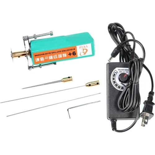 9+ auto motor 2 in 1 LCD screen Electric Removal Adhesive Rod Glue Tool Mobile Phone Remove OCA Glue Grinder Rubber Separator